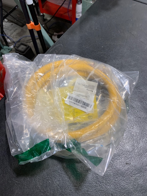 Photo 1 of JUWO 72" Dryer Gas Line for Stove, Dryer, Water Heater, 1/2" OD Stainless Steel Gas Dryer Connector kit with 1/2" FIP & 1/2" MIP Fittings, Long Distance Connection