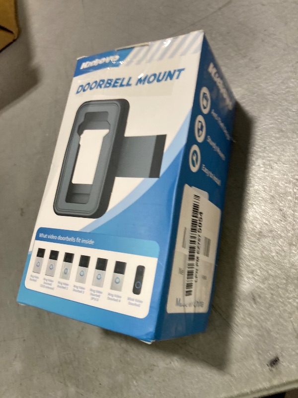 Photo 1 of Anti-Theft Video Doorbell Mount - No-Drill Solution for Apartment Doors, Ideal for Renters and Home Offices, Compatible with Most Video Doorbells