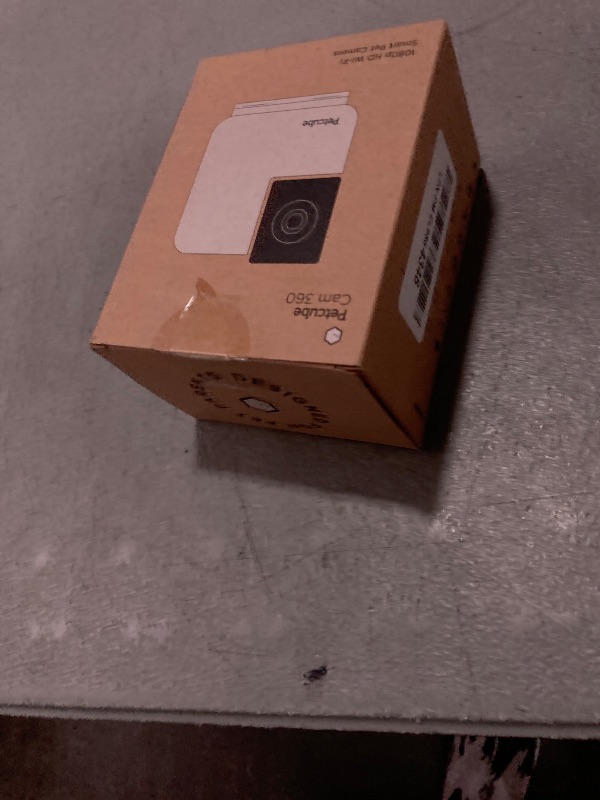 Photo 1 of Petcube Cam 360 Camera Interactive WiFi Pet and Home Security Pan-Tilt Camera with Phone App, 1080p HD Video, 360° Rotation, Night Vision, AI Alerts