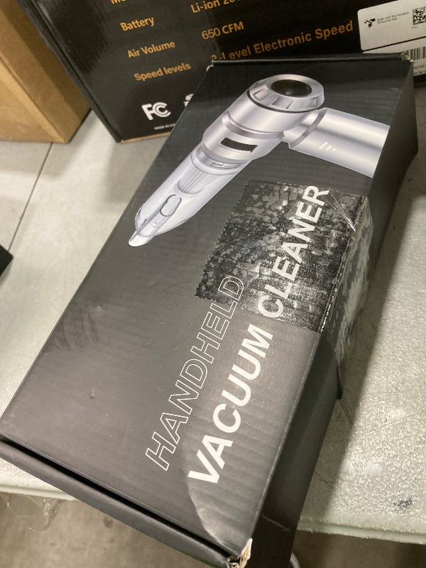 Photo 1 of VNOST Handheld Vacuum for Home(Silver White)