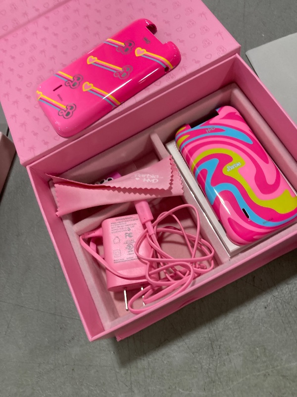 Photo 1 of HMD Barbie | Flip | Unlocked | KaiOS | Compatible with All Carriers | Power Pink | US Version