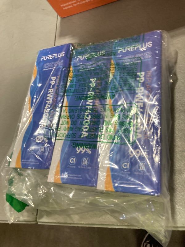 Photo 1 of PUREPLUS DA97-17376B Replacement for Samsung HAF-QIN, HAF-QIN/EXP, DA97-08006C, RF23M8070SG, RF23M8070SR, RF23M8090SG, RF23M8090SR, RF23M8570SR, RF23M8590SG,RWF4200A, Refrigerator Water Filter,3PACK