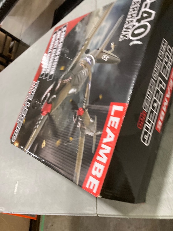 Photo 1 of LEAMBE RC Plane 4 Channel Remote Control Airplane - Ready to Fly P-40 Warhawk RC Airplane for Beginners Adult with Xpilot Stabilization System & One Key Aerobatic
