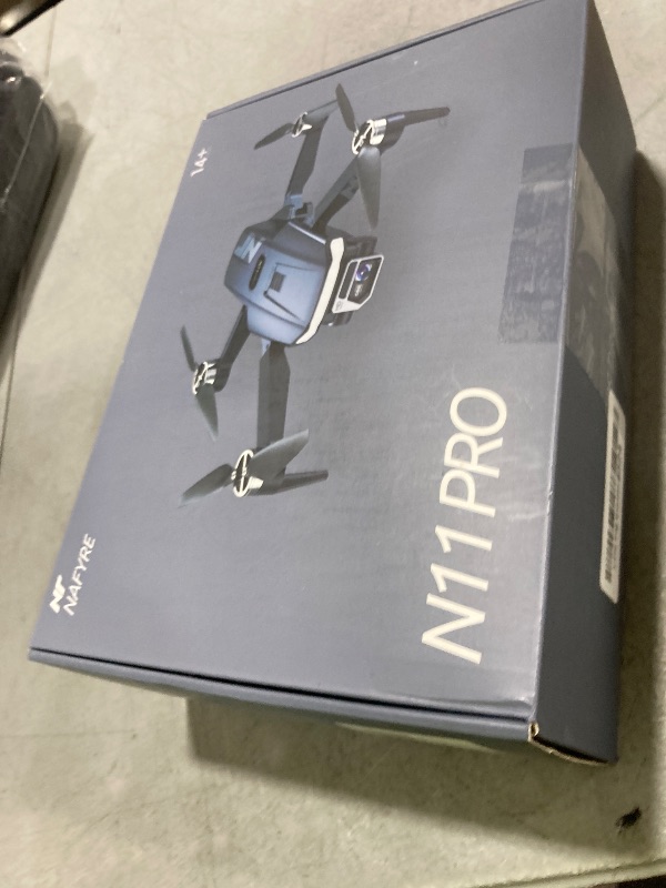 Photo 1 of NAFYRE N11 PRO GPS Drone with Camera for Adults 4K UHD, 90 Min Long Flight Time, Long Control Range, Auto Return, Follow Me, Brushless Motor, 5G FPV RC Quadcopter for Beginners