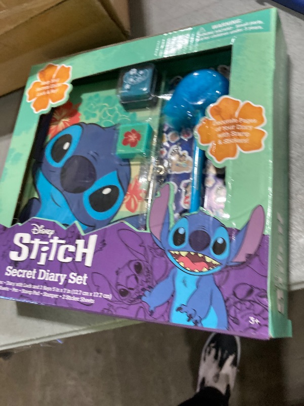 Photo 1 of Disney Stitch Secret Diary Set