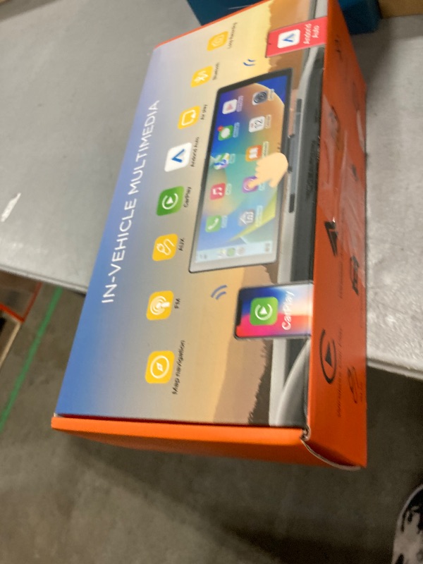 Photo 1 of Wireless Carplay Screen for Car,10.26 inch Portable Car Play & Android Auto Touch Screen,4K Front & Rear Backup Camera Car Stereo,Loop Recording,GPS, Voice Control,Mirror Link,FM,AUX for All Vehicles