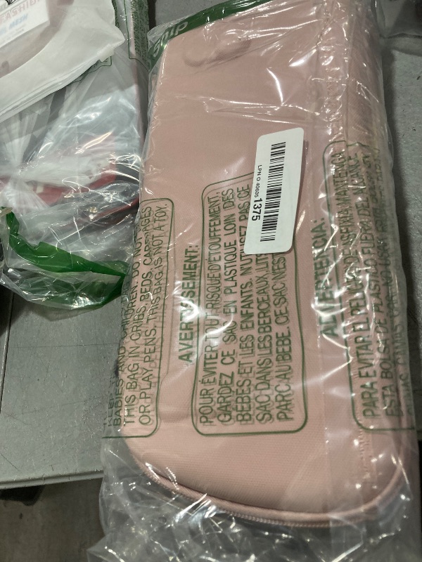 Photo 1 of ADVcer Rog Ally X Handheld Case, EVA Waterproof Hard Shell Protective Travel Case with Inner Transformable Game Console Stands, Velvet Soft Lining, Double Zipper, Carrying Handle for Rog Ally X (Pink)