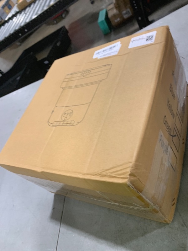 Photo 1 of Portable Washing Machine, 16L Upgraded with Spin Basket Laundry Machine, 3 Cleaning Modes Suitable for Small Clothes, Foldable Design Ideal for Hotel, Campain, Apartment and Home