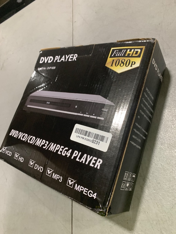 Photo 1 of DVD Players for TV with HDMI,Plays All Regions and Formats,CD Player for Home,Support 1080P Video/CD/DVD/VCD/JPEG/USB, Remote, HDMI and RCA Cables Included