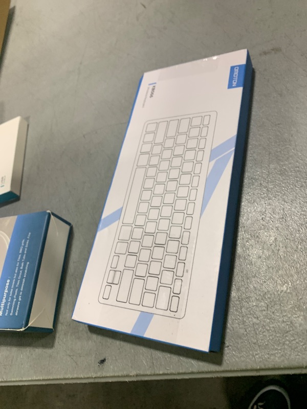 Photo 1 of OMOTON Bluetooth Keyboard Compatible with Mac, Compact Wireless Keyboard Compatible with MacBook Pro/Air, iMac, Mac mini/Pro Laptop and PC (Silver)