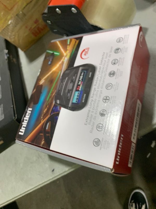 Photo 1 of Uniden R3 EXTREME LONG RANGE Laser/Radar Detector, Record Shattering Performance, Built-in GPS w/ Mute Memory, Voice Alerts, Red Light & Speed Camera Alerts, Multi-Color OLED Display , Black