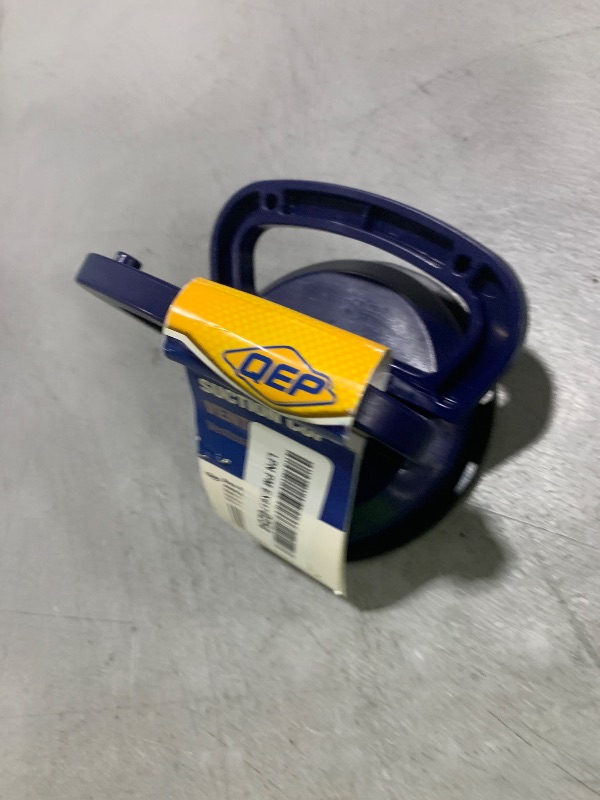 Photo 1 of QEP 75000 Suction Cup, No Size, Blue