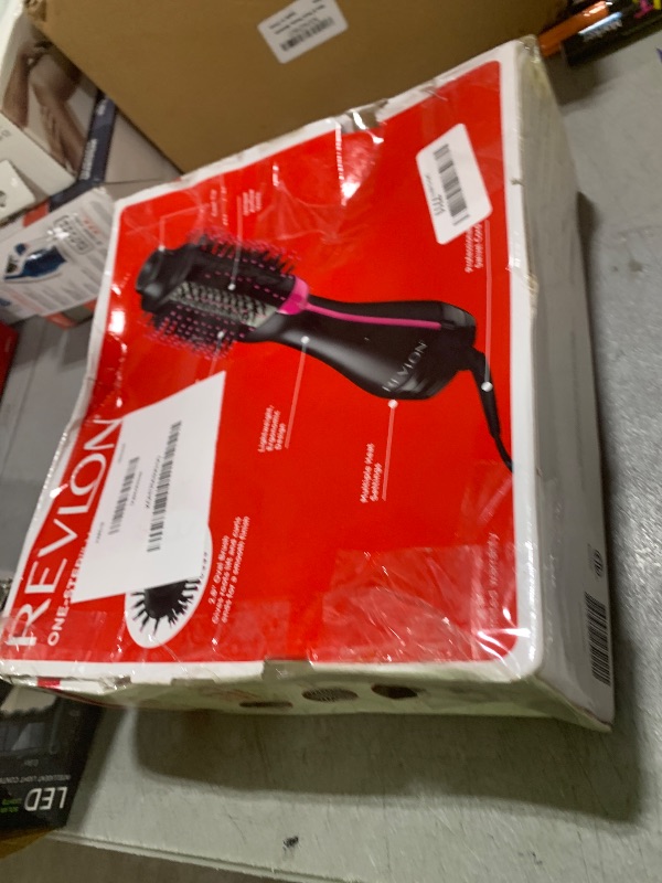 Photo 1 of REVLON One-Step Volumizer Hair Dryer and Styler – Easy Salon-Style Blowouts – Less Frizz, More Shine, and Reduced Heat Damage, for All Hair Types and Lengths (Black)
