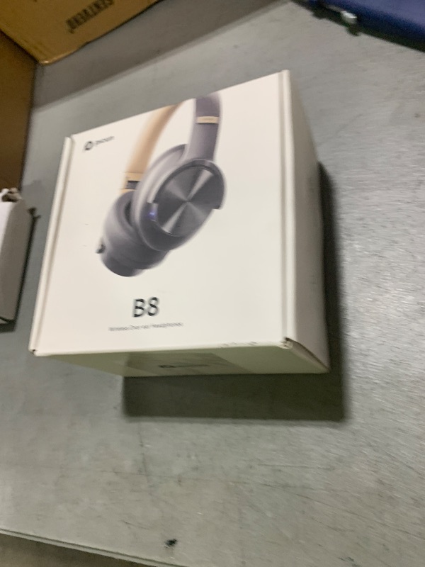 Photo 1 of Picun B8 Bluetooth Headphones, 120H Playtime Headphones Wireless Bluetooth with 3 EQ Modes, Low Latency, Hands-Free Calls, Over Ear Headphones for Travel Home Office Cellphone PC (Ashen Golden)