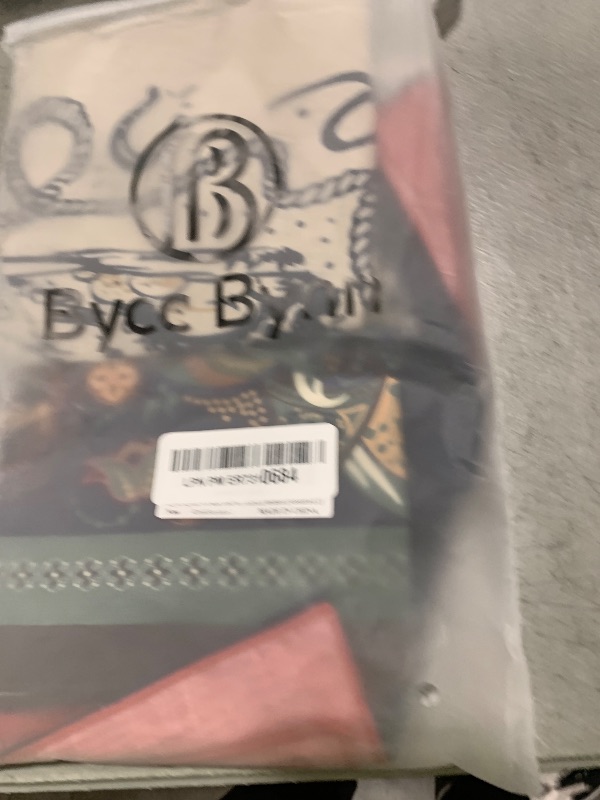 Photo 1 of Bycc Bynn 4-Pack 100% Cotton Bandana Set, Vintage Graphic Print, 22x22 inches (Assorted 1)