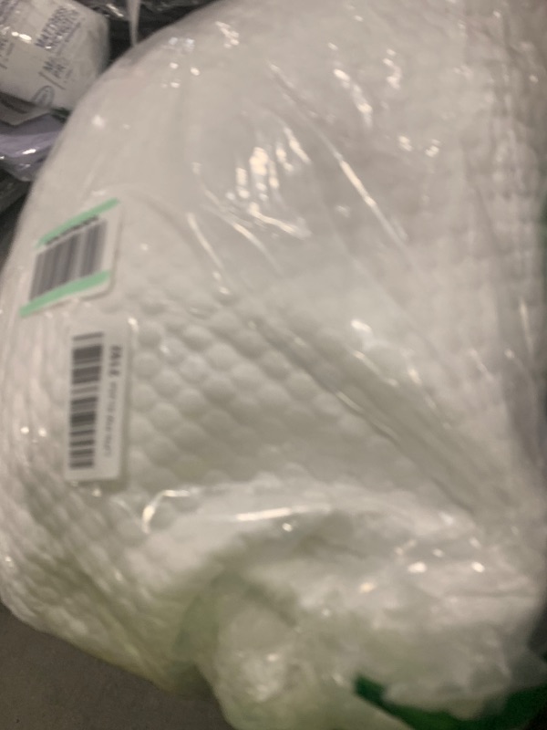 Photo 1 of Columbia Comfort Ice Fiber Side Sleeper Down Alternative Bed Pillow with Polyester Fiberfill, Supportive Cooling Double Sided Breathable Cover (Back & Stomach Sleeper, Standard/Queen (Pack of 1))