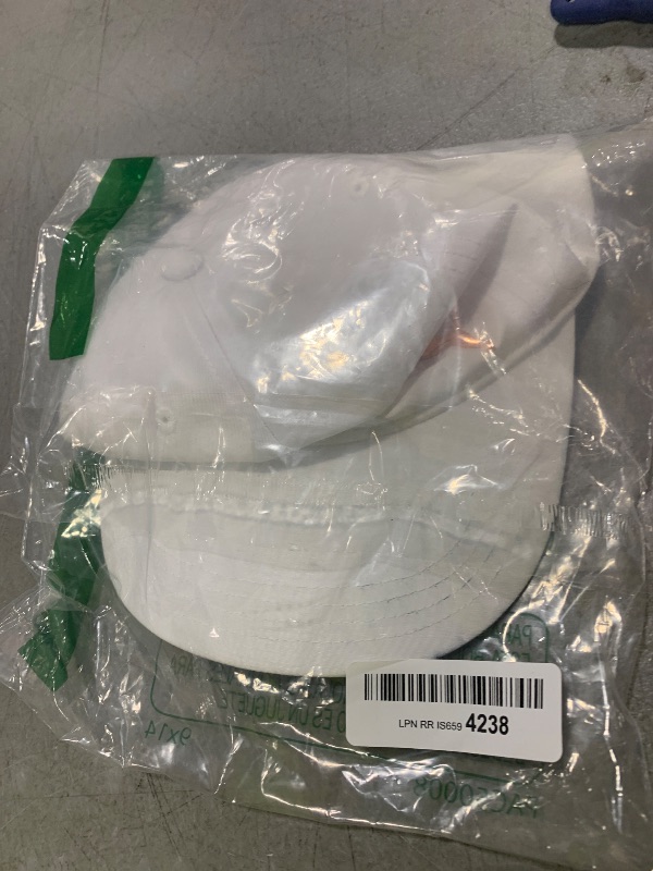Photo 1 of PUMA womens Evercat Opal Adjustable Baseball Cap, White/Gold, One Size US