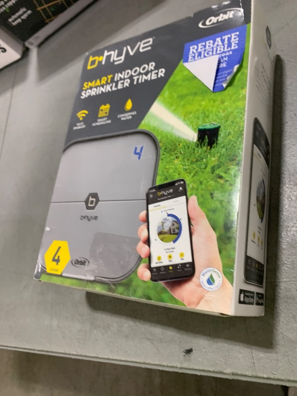 Photo 1 of Orbit 57915 B-hyve 4-Zone Indoor Smart Sprinkler Controller