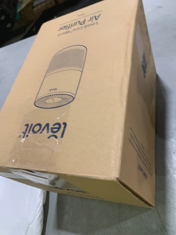 Photo 1 of LEVOIT Air Purifiers for Bedroom Home, 3-in-1 Filter Cleaner with Fragrance Sponge for Better Sleep, Filters Smoke, Allergies, Pet Dander, Odor, Dust, Office, Desktop, Portable, Core Mini-P, White