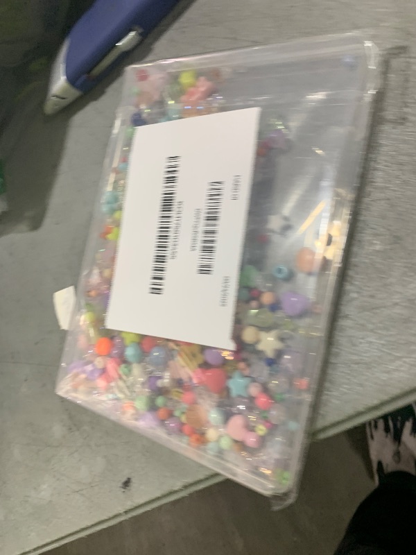Photo 1 of TINKRSTUFF Assorted 170-230PCS Mixed Colors Acrylic Beads for Bracelet Making, Flower Bow Butterfly GummyBear Aesthetic Bracelet Charms,Cute Beads for Jewelry Making DIY Necklace Keychain Phone Charm