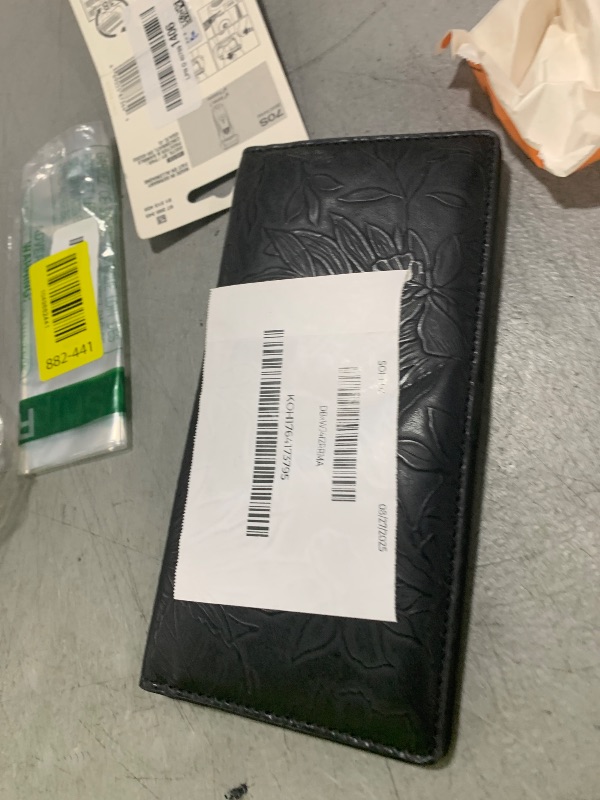 Photo 1 of FALAN MULE Ultra Slim Thin Wallet for Women Bifold Leather RFID Blocking Designer Credit Card Holder
