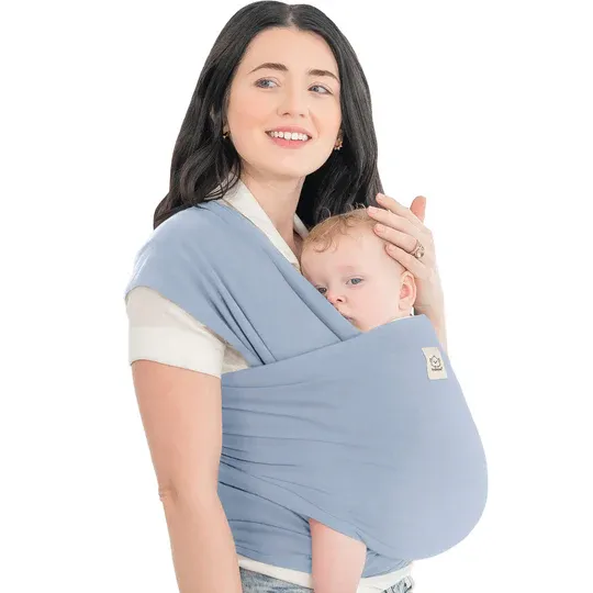 Photo 1 of KeaBabies Baby Wrap Carrier - All in 1 Original Baby Carrier Newborn to Toddler Sling, Easy to Wear, Hands Free Bonding, Lightweight, Breathable Infant Wraps 