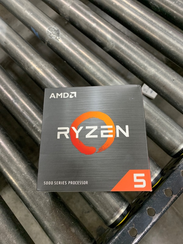 Photo 1 of AMD Ryzen 5 5500 6-Core, 12-Thread Unlocked Desktop Processor with Wraith Stealth Cooler
