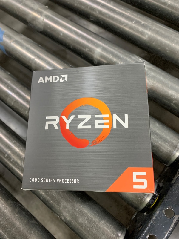 Photo 1 of AMD Ryzen 5 5500 6-Core, 12-Thread Unlocked Desktop Processor with Wraith Stealth Cooler
