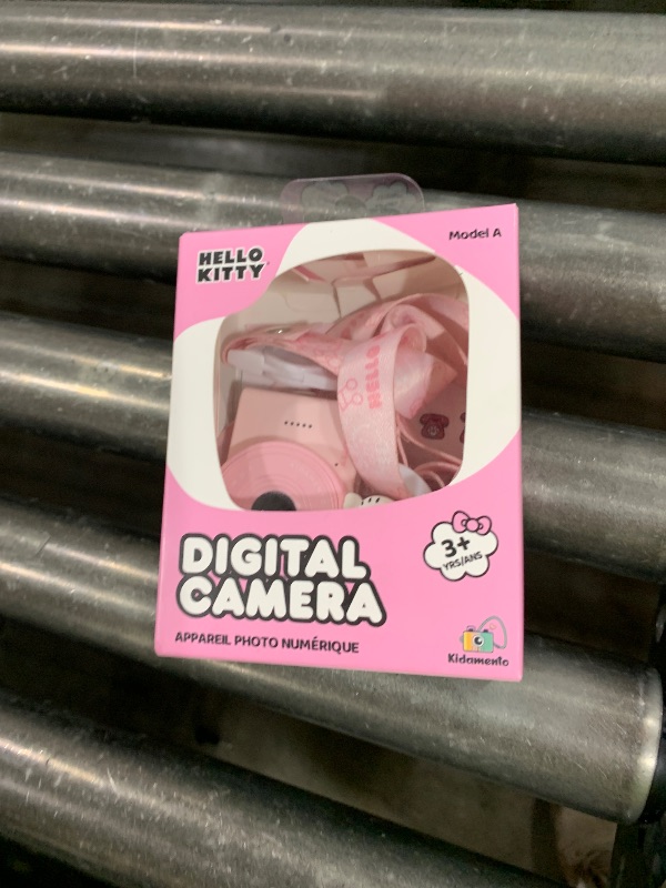 Photo 1 of Hello Kitty Mini Kids Digital Camera & Video Camcorder by Kidamento, 32GB Memory Card, USB-C, Adjustable Soft Strap Lanyard, Scavenger Hunt Momento Book - Model A Hello Kitty
