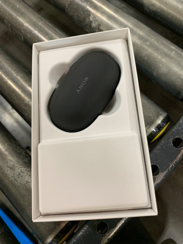 Photo 1 of Sony CRE-E10 Self-Fitting OTC Hearing Aids for Mild to Moderate Hearing Loss, Prescription-Grade Sound Quality, Comfortable Earbud Design, Bluetooth Enabled for iOS, and Rechargeable Battery, Black