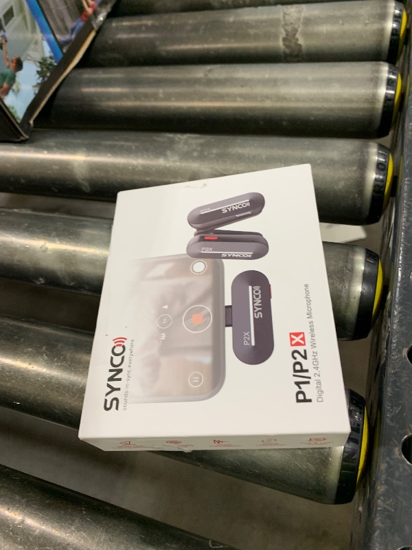 Photo 1 of SYNCO 2 Mics Wireless Lavalier Microphone, USB-C Wireless Microphones for iPhone 15, Andriod Phone, P2XT Professional Lapel Mics for Tiktok, YouTube, Streaming, Vlog Video Recording, Type-C Devices