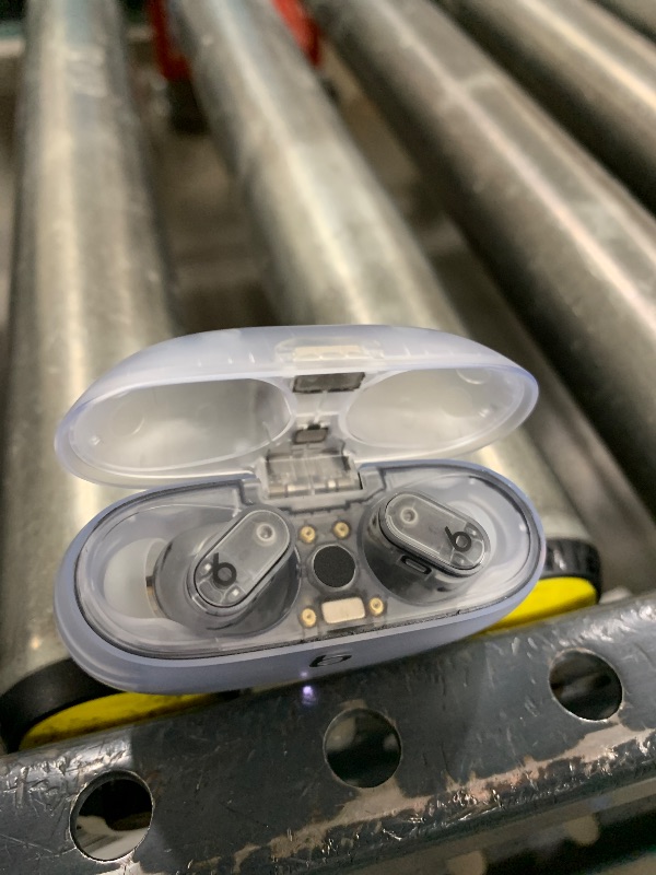 Photo 1 of Beats - Studio Buds + True Wireless Noise Cancelling Earbuds - Transparent