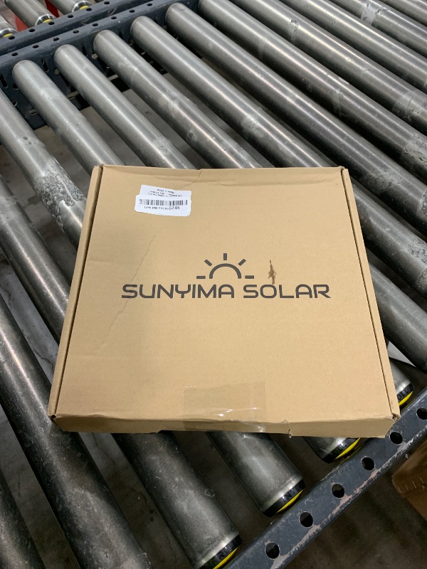 Photo 1 of SUNYIMA Solar Panel Fan Kit, 12W Weatherproof Solar Panel with DC Fan for Small Chicken Coops, Greenhouses, Sheds,Pet Houses, Window Exhaust (Single Fan)