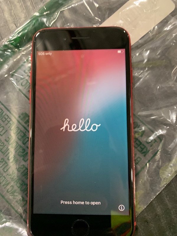 Photo 1 of Apple iPhone SE 3rd Gen, 64GB, RED - Unlocked (Renewed)