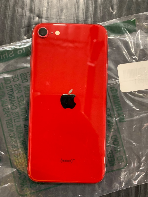 Photo 1 of Apple iPhone SE 3rd Gen, 64GB, RED - Unlocked (Renewed)
