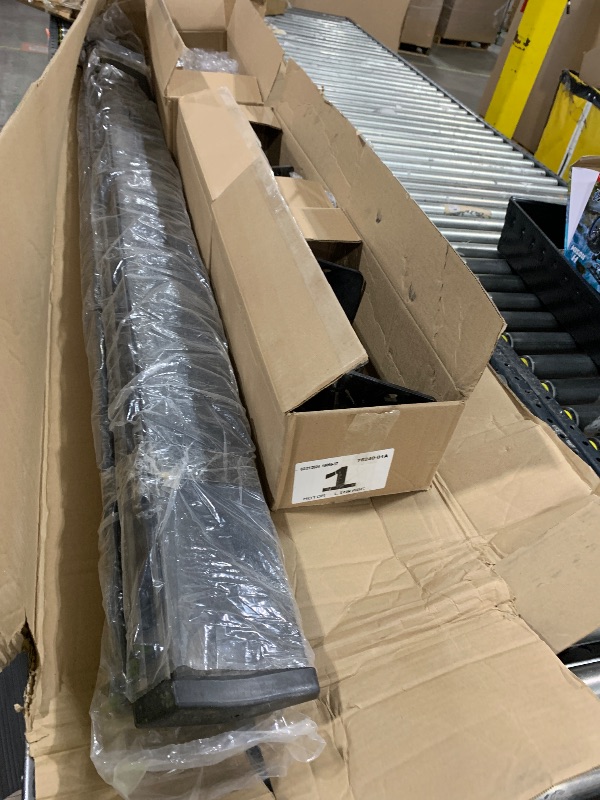 Photo 1 of RealTruck AMP Research PowerStep Plug-N-Play | Fits 2019 - 2024 RAM 1500 | 76240-01A | Rust Proof Aluminum Retractable Electric Steps with LED Step Lights
