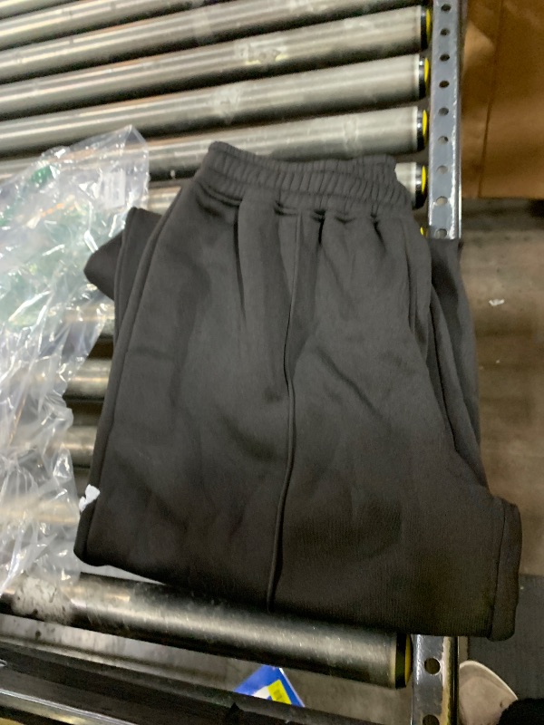 Photo 1 of Black 100% Polyester Sweatpants Size XL