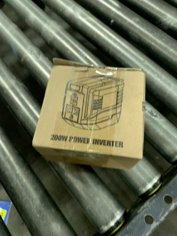 Photo 1 of ZUYIYI 200W Portable Power Inverter for Makita 18V Battery, DC 18V to AC 110-120V, Outdoor Generator Batterys Converter, Charger Adapter Battery Powered Outlet with 2 USB Ports, 1 Type-C, 1 AC Outlet