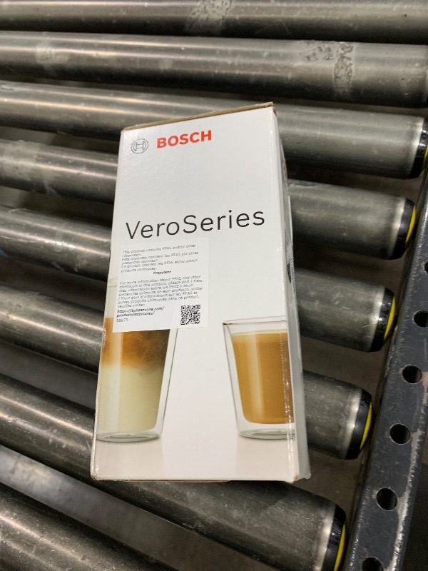 Photo 1 of Bosch Original TCZ8008US Glass Milk Container for 800 Series VeroCafe, Dishwasher-Safe, Easy to Remove, Practical Milk Storage, Flexible Solution for Milk or Milk Alternatives