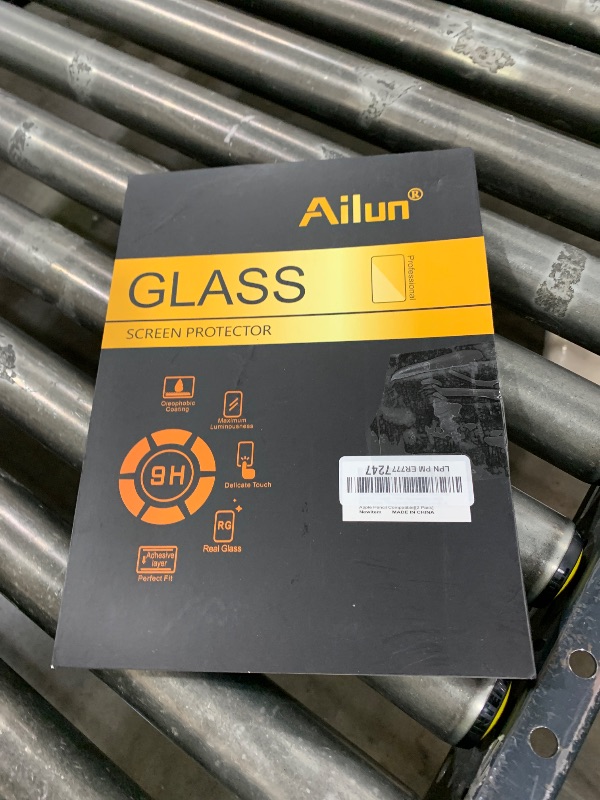 Photo 1 of Ailun Screen Protector for iPad 11th A16 2025 [11 Inch] / 10th Generation 2022 [10.9 Inch], Tempered Glass [Face ID & Apple Pencil Compatible] Ultra Sensitive Case Friendly [2 Pack]