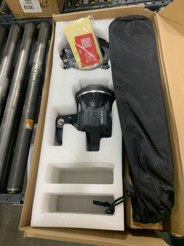 Photo 1 of GVM 80W Photo Studio Lighting Kit, LED Video Light with Bowen Mount 23.6" Softbox, Tripod Stand, Continuous Output Daylight 5600K Lights for Photography