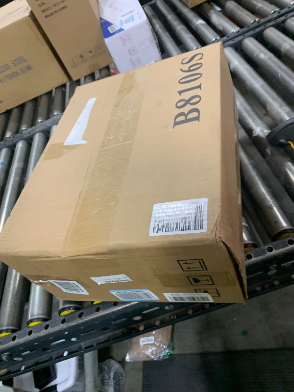 Photo 1 of EcoFlush B8106S1.6 GPF (6 Lpf) Pressure Assisted Flush System Single Control may be used for B8106 & B8100, the body size is smallerin length but is compatible with the for B8106 units