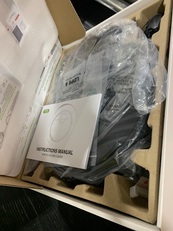 Photo 1 of Robot Vacuum and Mop Combo, Robotic Vacuum Cleaner 2 in 1 Vacuuming Mopping with Schedule, Wi-Fi/App/Remote, Max Suction 2000Pa, Self-Charging, Slim, Ideal for Hard Floor, Pet Hair, Low-Pile Carpet