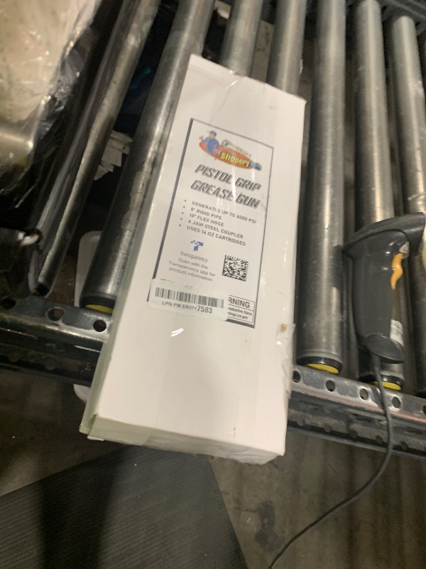 Photo 1 of Slippery Pete Pistol Grip Grease Gun - Long Lasting Heavy Duty Steel Construction - Lubricate Tractors, RV's and Cars - Uses 14 Ounce Grease Cartridges