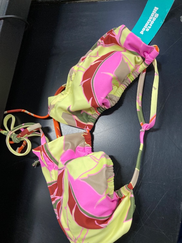 Photo 1 of ***TOP ONLY ***
Sports Illustrated Women's Standard Ruffle Cutout Bralette, Tropical Island