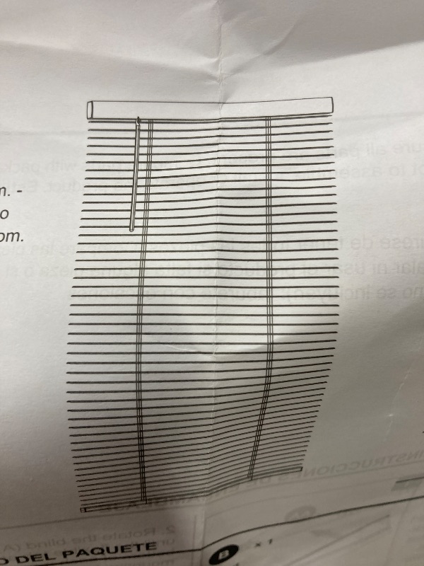 Photo 1 of 1 INCH CORDLEES MAGNETIC MINI BLIND FOR METAL DOORS