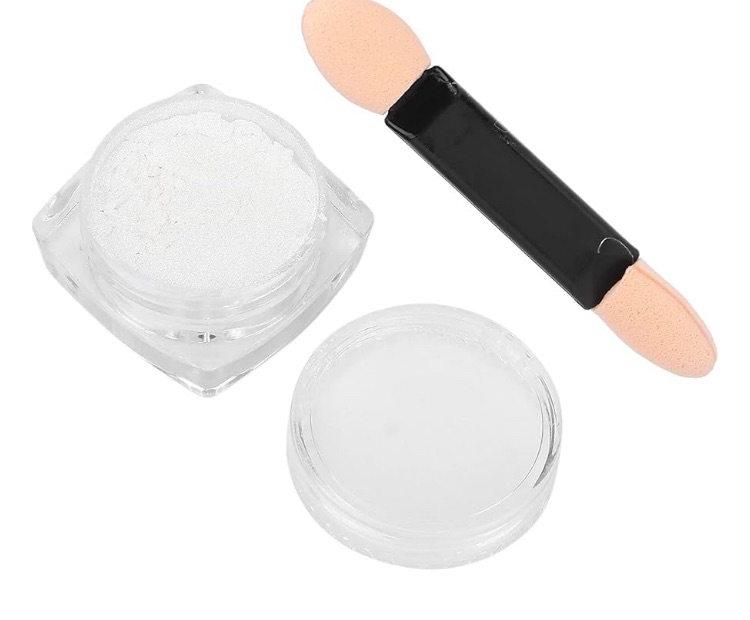 Photo 1 of 10 PACK** Chrome Nail Powder, 2G Nail Powder Manicure Art Decoration Glitter Mirror Effect Nail Powder Nail Art DIY Glitter Powder Decorations with Eyeshadow for Gel Polish Nail Art Decoration, Resin Craft