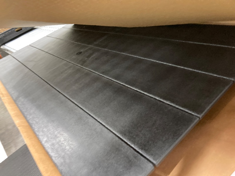 Photo 1 of ***MAY BE TABLETOP ONLY**LEGS MAY BE MISSING***POLYWOOD Lakeside Outdoor Dining Table, Black, All-Weather HDPE Patio Furniture, Made in USA, Deck, Garden, Pool***MAY BE TABLETOP ONLY**LEGS MAY BE MISSING***