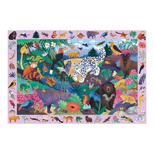 Photo 1 of 
Mudpuppy in the Mountains — 64 Piece Search & Find Puzzle Jigsaw Puzzle Featuring Diverse Himalayan Mountain Animals and Over 40 Hidden Images