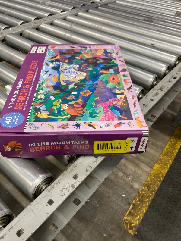 Photo 1 of 
Mudpuppy in the Mountains — 64 Piece Search & Find Puzzle Jigsaw Puzzle Featuring Diverse Himalayan Mountain Animals and Over 40 Hidden Images